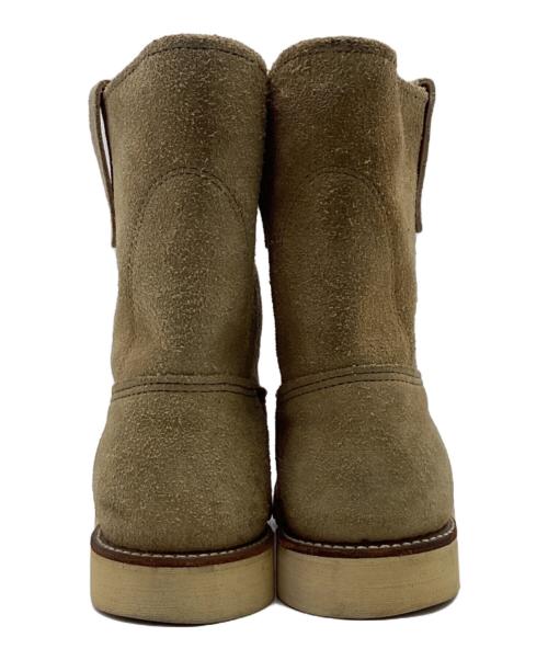 RED WING（レッドウィング）RED WING (レッドウィング) 9インチ ペコスブーツ ベージュ サイズ:US8 1/2 Eの古着・服飾アイテム