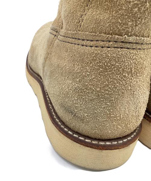 RED WING（レッドウィング）RED WING (レッドウィング) 9インチ ペコスブーツ ベージュ サイズ:US8 1/2 Eの古着・服飾アイテム