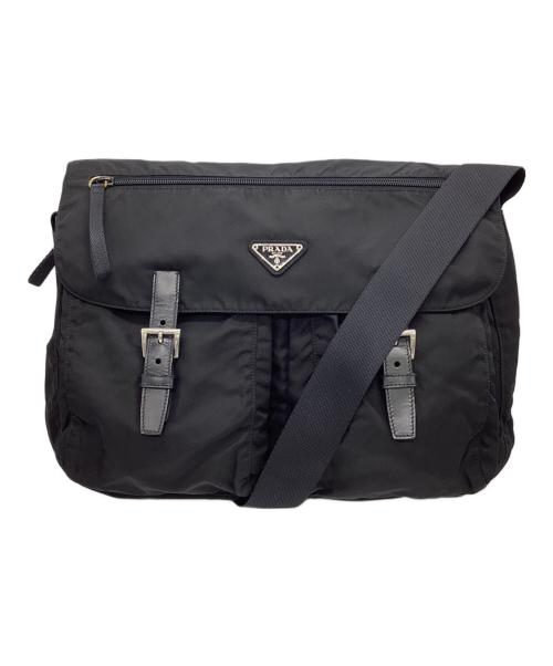 PRADA（プラダ）PRADA (プラダ) ショルダーバッグ ブラックの古着・服飾アイテム