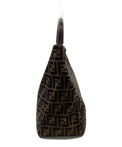FENDI（フェンディ）FENDI (フェンディ) ズッカ キャンバス ハンドバッグ ブラウン サイズ:表記無の古着・服飾アイテム