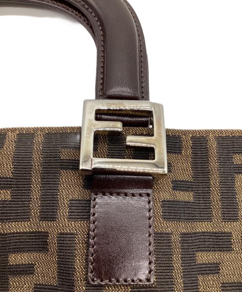 FENDI（フェンディ）FENDI (フェンディ) ズッカ キャンバス ハンドバッグ ブラウン サイズ:表記無の古着・服飾アイテム