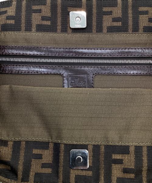 FENDI（フェンディ）FENDI (フェンディ) ズッカ キャンバス ハンドバッグ ブラウン サイズ:表記無の古着・服飾アイテム