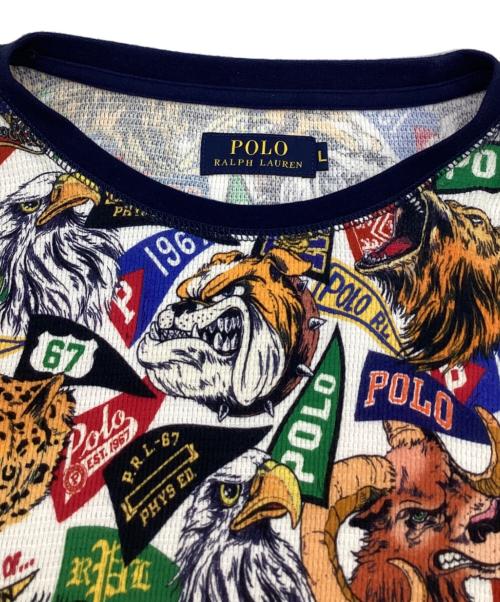 POLO RALPH LAUREN（ポロ・ラルフローレン）POLO RALPH LAUREN (ポロ・ラルフローレン) サーマルカットソー マルチカラー サイズ:Lの古着・服飾アイテム