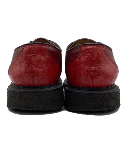 GEORGE COX（ジョージコックス）GEORGE COX (ジョージコックス) aff ORIGINAL (アフ オリジナル) シューズ レッド サイズ:UK7の古着・服飾アイテム