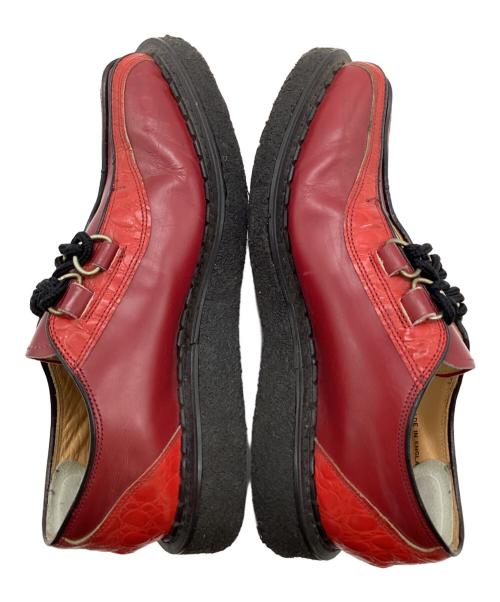 GEORGE COX（ジョージコックス）GEORGE COX (ジョージコックス) aff ORIGINAL (アフ オリジナル) シューズ レッド サイズ:UK7の古着・服飾アイテム
