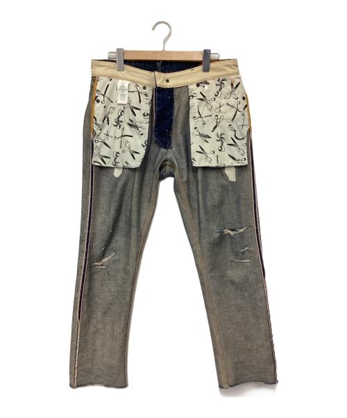 Denham（デンハム）Denham (デンハム) FORGE RELAXED FIT MIJ AKIRA（フォージ リラックスフィット メイド イン ジャパン） インディゴ サイズ:W32の古着・服飾アイテム