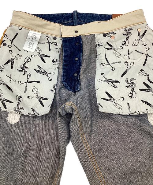 Denham（デンハム）Denham (デンハム) FORGE RELAXED FIT MIJ AKIRA（フォージ リラックスフィット メイド イン ジャパン） インディゴ サイズ:W32の古着・服飾アイテム