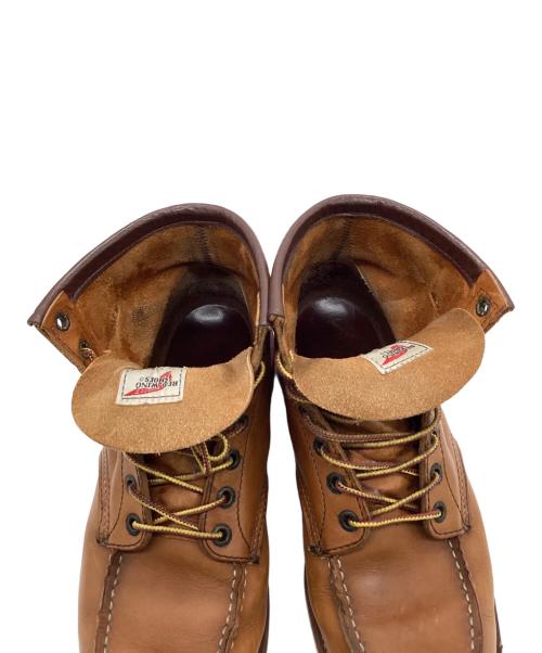 RED WING（レッドウィング）RED WING (レッドウィング) 6インチ クラシックモック ブーツ ブラウン サイズ:US7 1/2 Dの古着・服飾アイテム