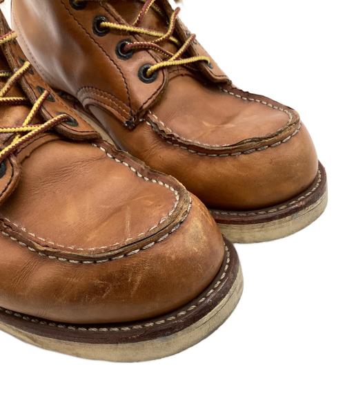 RED WING（レッドウィング）RED WING (レッドウィング) 6インチ クラシックモック ブーツ ブラウン サイズ:US7 1/2 Dの古着・服飾アイテム