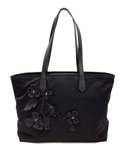 PRADA（プラダ）PRADA (プラダ) ナイロントートバッグ ブラックの古着・服飾アイテム