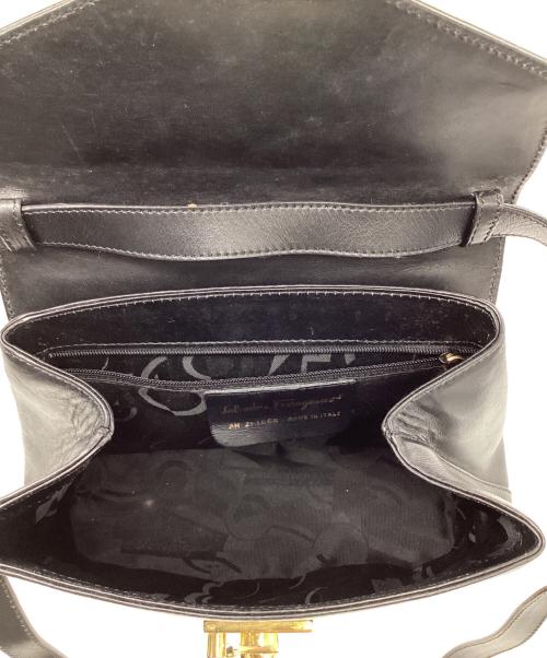 Salvatore Ferragamo（サルヴァトーレ フェラガモ）Salvatore Ferragamo (サルヴァトーレ フェラガモ) ハンドバッグ ブラックの古着・服飾アイテム