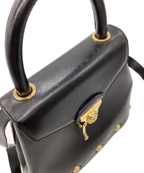Salvatore Ferragamo（サルヴァトーレ フェラガモ）Salvatore Ferragamo (サルヴァトーレ フェラガモ) ハンドバッグ ブラックの古着・服飾アイテム