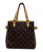 LOUIS VUITTONルイ ヴィトン）の古着「モノグラム バティニョール トートバッグ」｜ブラウン