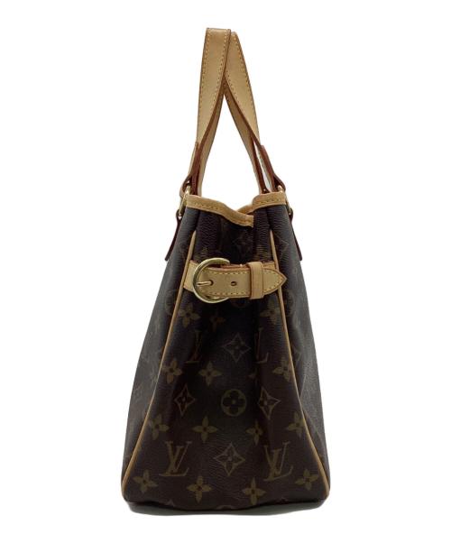 LOUIS VUITTON（ルイ ヴィトン）LOUIS VUITTON (ルイ ヴィトン) モノグラム バティニョール トートバッグ ブラウンの古着・服飾アイテム