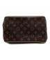 中古・古着 LOUIS VUITTON (ルイ ヴィトン) モノグラム バティニョール トートバッグ ブラウン：63000円