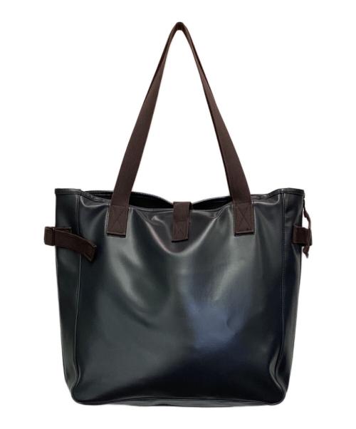 LUGGAGE LABEL（ラゲッジ レーベル）LUGGAGE LABEL (ラゲッジ レーベル) LINER（ライナー）トートバッグ ブラックの古着・服飾アイテム