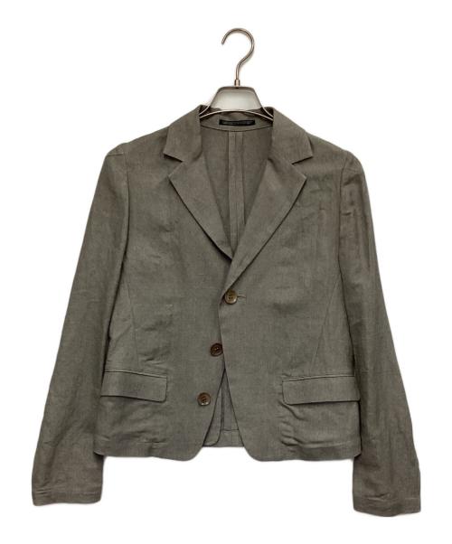 yohji yamamoto+noir（ヨウジヤマモトプリュスノアール）yohji yamamoto+noir (ヨウジヤマモトプリュスノアール) ジャケット グレー サイズ:1の古着・服飾アイテム