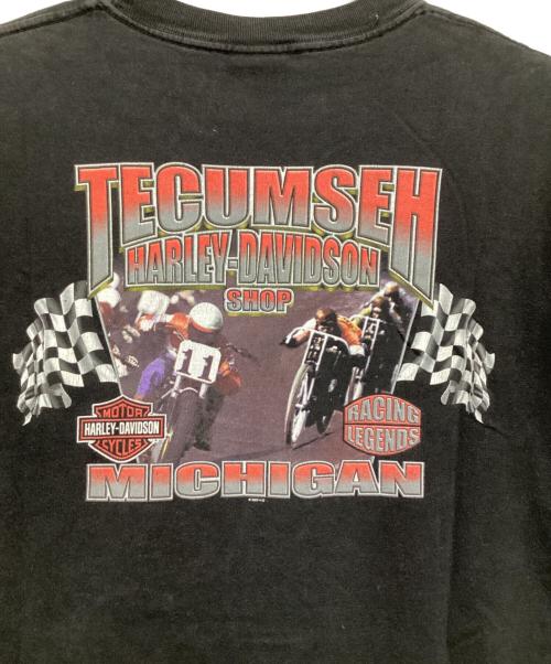HARLEY-DAVIDSON（ハーレーダビッドソン）HARLEY-DAVIDSON (ハーレーダビッドソン) Tシャツ ブラック サイズ:XLの古着・服飾アイテム