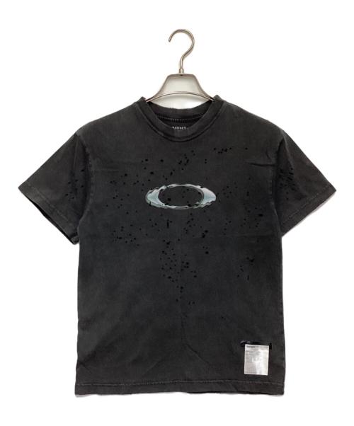 Satisfy（サティスファイ）Satisfy (サティスファイ) OAKLEY (オークリー) MothTech（モステック）Tシャツ ブラックの古着・服飾アイテム