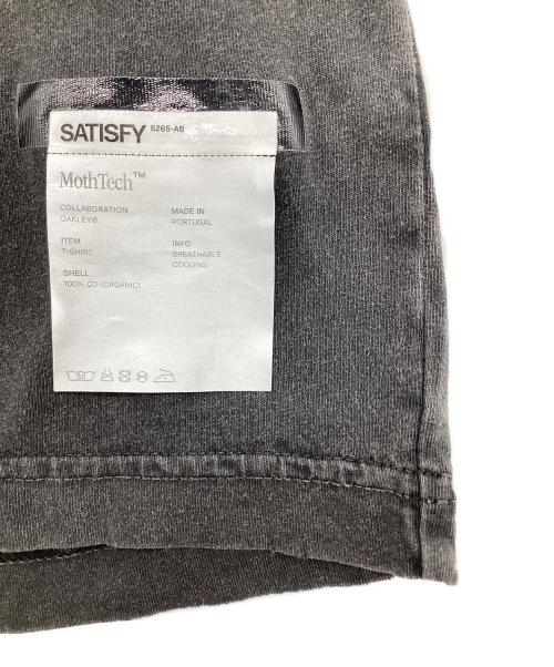 Satisfy（サティスファイ）Satisfy (サティスファイ) OAKLEY (オークリー) MothTech（モステック）Tシャツ ブラックの古着・服飾アイテム