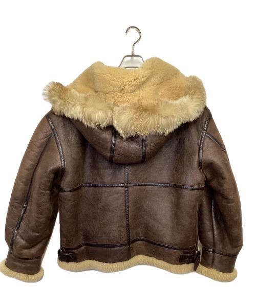 UNKNOWN DESTINATION（アンノウンディスティネーション）UNKNOWN DESTINATION (アンノウンディスティネーション) ムートンジャケット ブラウン サイズ:Lの古着・服飾アイテム