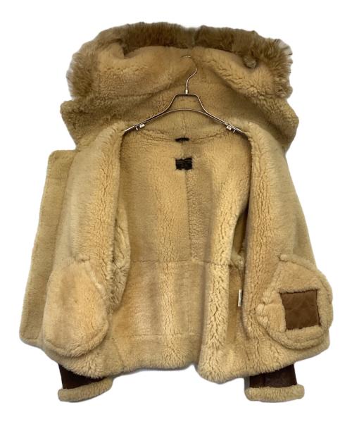 UNKNOWN DESTINATION（アンノウンディスティネーション）UNKNOWN DESTINATION (アンノウンディスティネーション) ムートンジャケット ブラウン サイズ:Lの古着・服飾アイテム