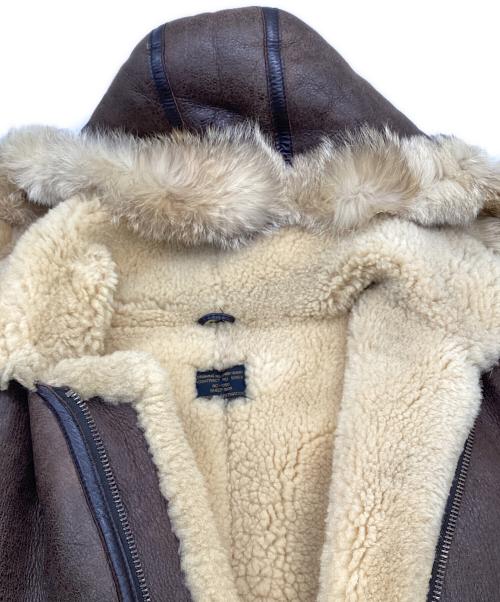 UNKNOWN DESTINATION（アンノウンディスティネーション）UNKNOWN DESTINATION (アンノウンディスティネーション) ムートンジャケット ブラウン サイズ:Lの古着・服飾アイテム
