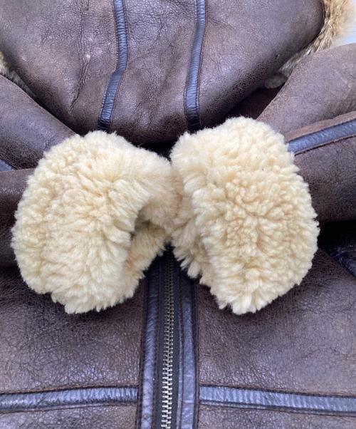 UNKNOWN DESTINATION（アンノウンディスティネーション）UNKNOWN DESTINATION (アンノウンディスティネーション) ムートンジャケット ブラウン サイズ:Lの古着・服飾アイテム