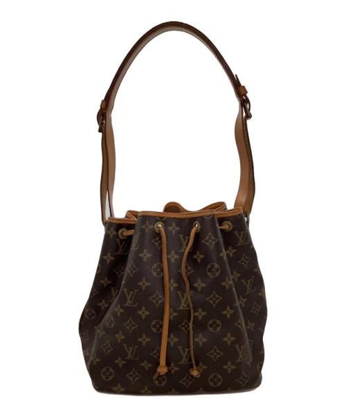 LOUIS VUITTON（ルイ ヴィトン）LOUIS VUITTON (ルイ ヴィトン) モノグラム プチ ノエ ショルダーバッグ ブラウンの古着・服飾アイテム