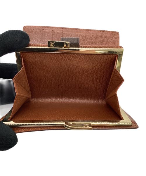 LOUIS VUITTON（ルイ ヴィトン）LOUIS VUITTON (ルイ ヴィトン) モノグラム ポルトモネ ビエ ヴィエノワ 2つ折りがま口財布の古着・服飾アイテム