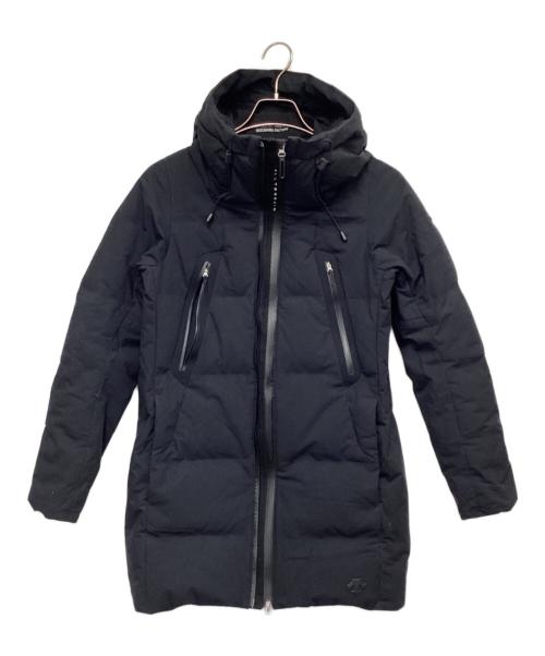 DESCENTE ALLTERRAIN（デザイント オルテライン）DESCENTE ALLTERRAIN (デザイント オルテライン) 水沢ダウンコート MOUNTAINEER-HC（マウンテニア ハーフコート） ブラック サイズ:Mの古着・服飾アイテム