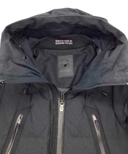 DESCENTE ALLTERRAIN（デザイント オルテライン）DESCENTE ALLTERRAIN (デザイント オルテライン) 水沢ダウンコート MOUNTAINEER-HC（マウンテニア ハーフコート） ブラック サイズ:Mの古着・服飾アイテム
