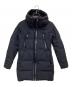 DESCENTE ALLTERRAIN（デザイント オルテライン）の古着「水沢ダウンコート MOUNTAINEER-HC（マウンテニア ハーフコート）」｜ブラック