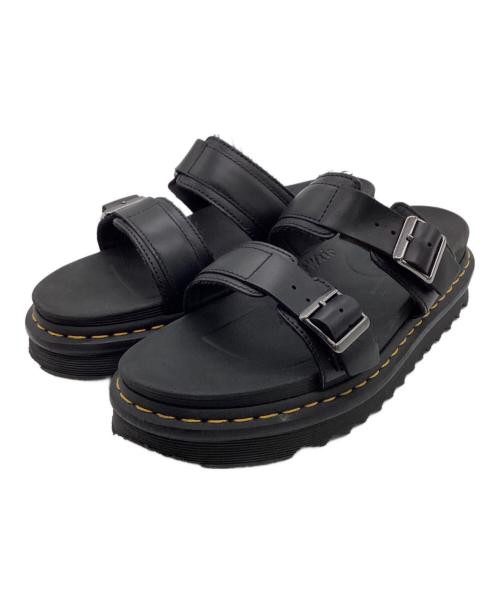 Dr.Martens（ドクターマーチン）Dr.Martens (ドクターマーチン) MYLES（マイルス）スライド サンダル ブラック サイズ:UK8の古着・服飾アイテム