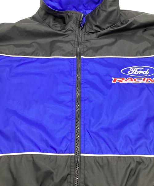 RACING CHAMPIONS APPAREL（レーシングチャンピオンアパレル）RACING CHAMPIONS APPAREL (レーシングチャンピオンアパレル) ナイロン ジップ ジャケット ネイビー サイズ:XXLの古着・服飾アイテム