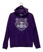 KENZOケンゾー）の古着「タイガー プルオーバー パーカー」｜パープル