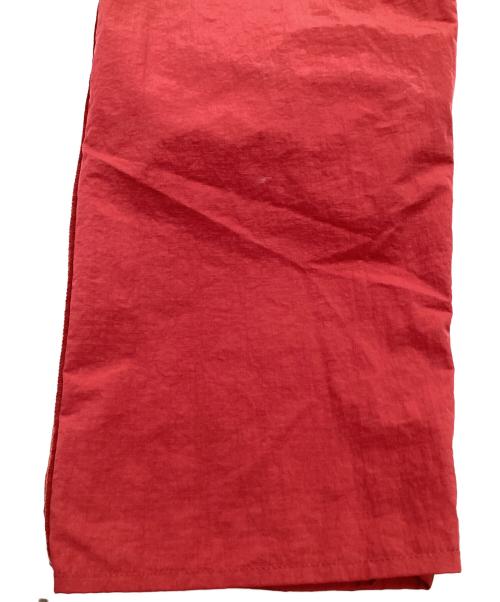 UNSLACKS（アンスラックス）UNSLACKS (アンスラックス) ナイロンイージーパンツ レッド サイズ:MEDIUM-REGULARの古着・服飾アイテム