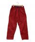 UNSLACKS（アンスラックス）の古着「ナイロンイージーパンツ」｜レッド