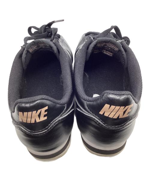 NIKE（ナイキ）NIKE (ナイキ) WMNS CLASSIC CORTEZ LEATHER（ウィメンズ クラシック コルテッツ レザー） ブラック サイズ:24㎝の古着・服飾アイテム
