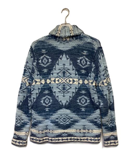 Denim & Supply Ralph Lauren（デニム＆サプライ ラルフローレン）Denim & Supply Ralph Lauren (デニム＆サプライ ラルフローレン) ショールカラーカーディガン ブルー サイズ:Mの古着・服飾アイテム