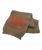 FENDIフェンディ）の古着「マフラー」｜ベージュ