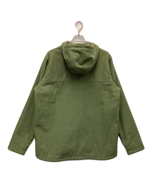 Patagonia（パタゴニア）Patagonia (パタゴニア) Reclaimed Wool Snap-T Pullover（リクレイムド ウール スナップ ティー プルオーバー） グリーン サイズ:Lの古着・服飾アイテム