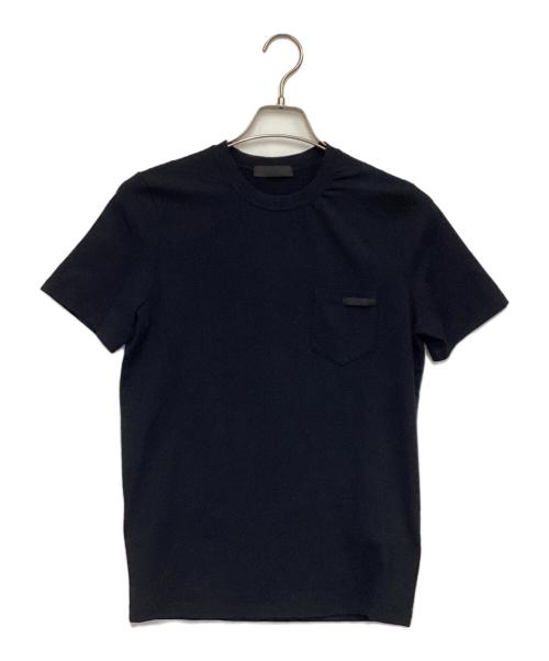 PRADA（プラダ）PRADA (プラダ) 半袖カットソー ブラック サイズ:Sの古着・服飾アイテム