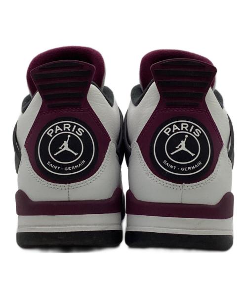 NIKE（ナイキ）NIKE (ナイキ) Paris Saint-Germain (パリサンジェルマン) AIR JORDAN 4 RETRO PSG（エア ジョーダン 4 レトロ パリサンジェルマン） ホワイト サイズ:27cmの古着・服飾アイテム