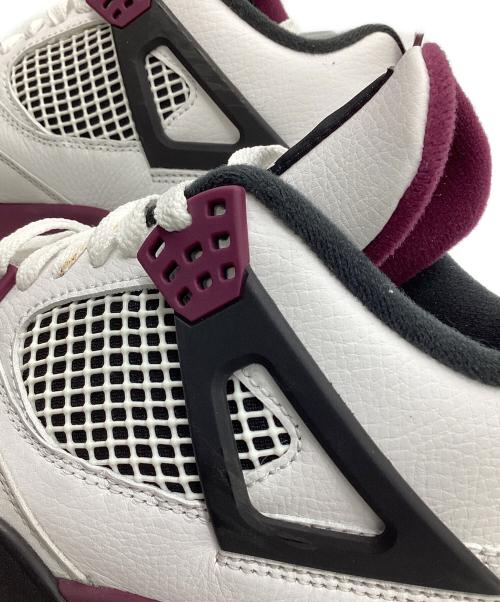 NIKE（ナイキ）NIKE (ナイキ) Paris Saint-Germain (パリサンジェルマン) AIR JORDAN 4 RETRO PSG（エア ジョーダン 4 レトロ パリサンジェルマン） ホワイト サイズ:27cmの古着・服飾アイテム
