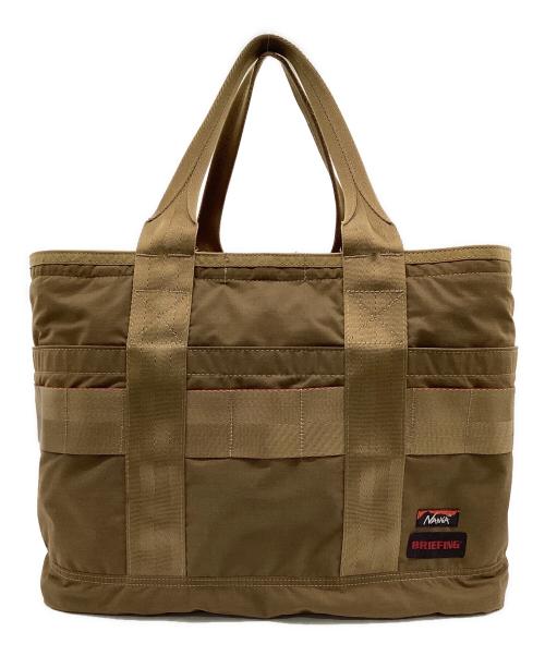 BRIEFING（ブリーフィング）BRIEFING (ブリーフィング) NANGA (ナンガ) DUAL BOX TOTE（デュアル ボックス トート） カーキ サイズ:FREEの古着・服飾アイテム