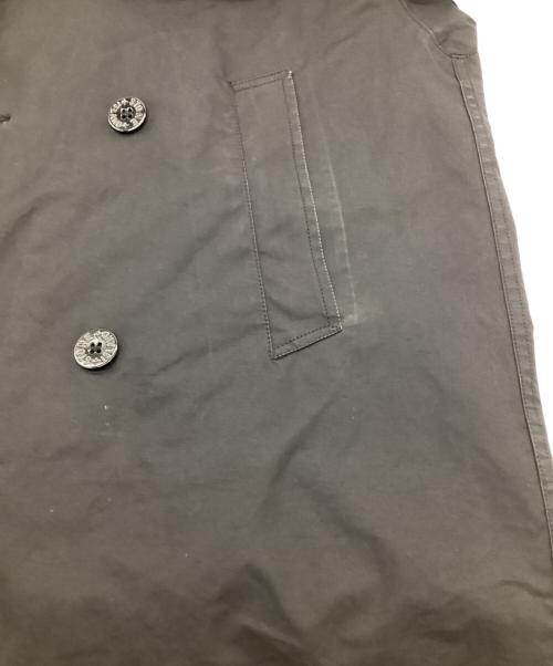 STONE ISLAND（ストーンアイランド）STONE ISLAND (ストーンアイランド) ショート トレンチ コート ブラック サイズ:Ｓの古着・服飾アイテム