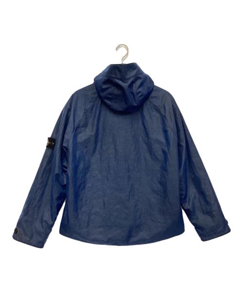 STONE ISLAND（ストーンアイランド）STONE ISLAND (ストーンアイランド) Nylon Spalmatura 3 in 1 Hooded Jacket（ナイロン スパルマチュア 3イン1 フードジャケット） ブルー サイズ:Mの古着・服飾アイテム