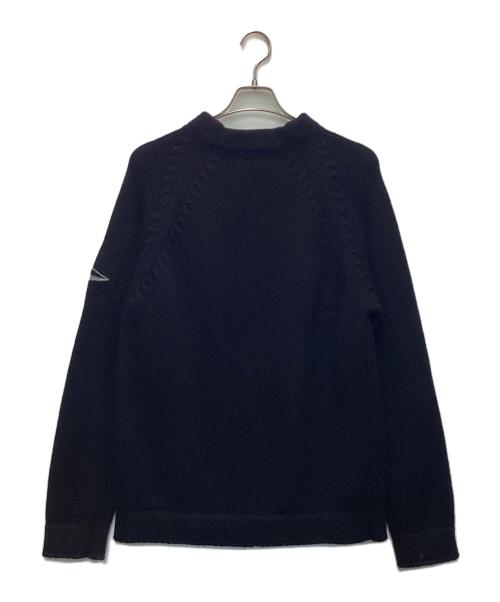 STONE ISLAND（ストーンアイランド）STONE ISLAND (ストーンアイランド) ハイネックニット ブラック サイズ:Mの古着・服飾アイテム
