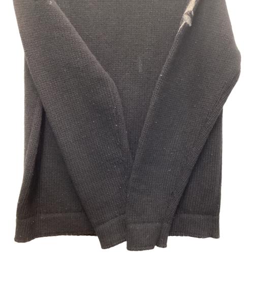 STONE ISLAND（ストーンアイランド）STONE ISLAND (ストーンアイランド) ハイネックニット ブラック サイズ:Mの古着・服飾アイテム